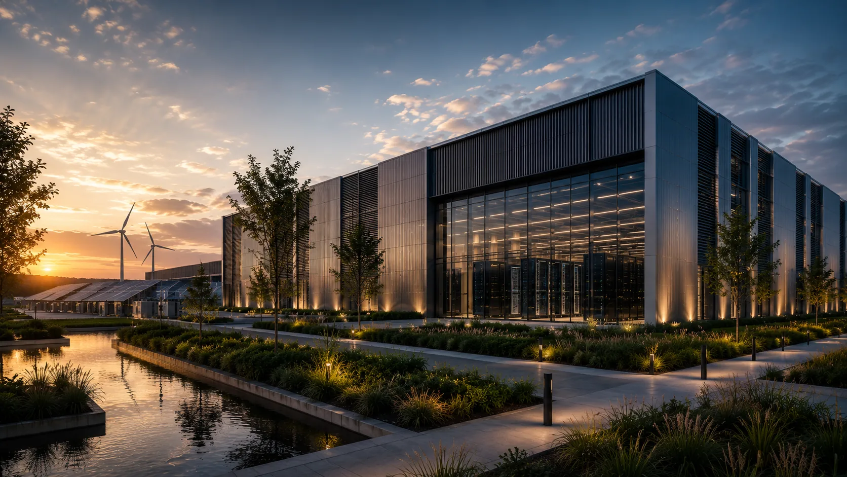 Green data center infrastructure