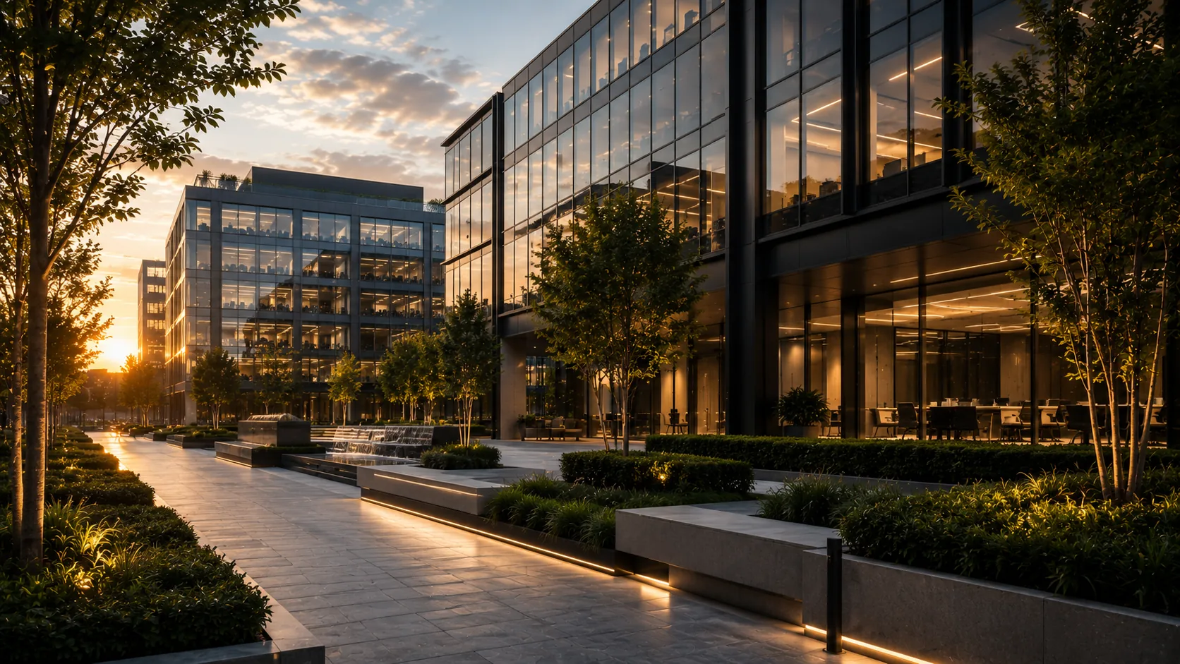 Commercial real estate property